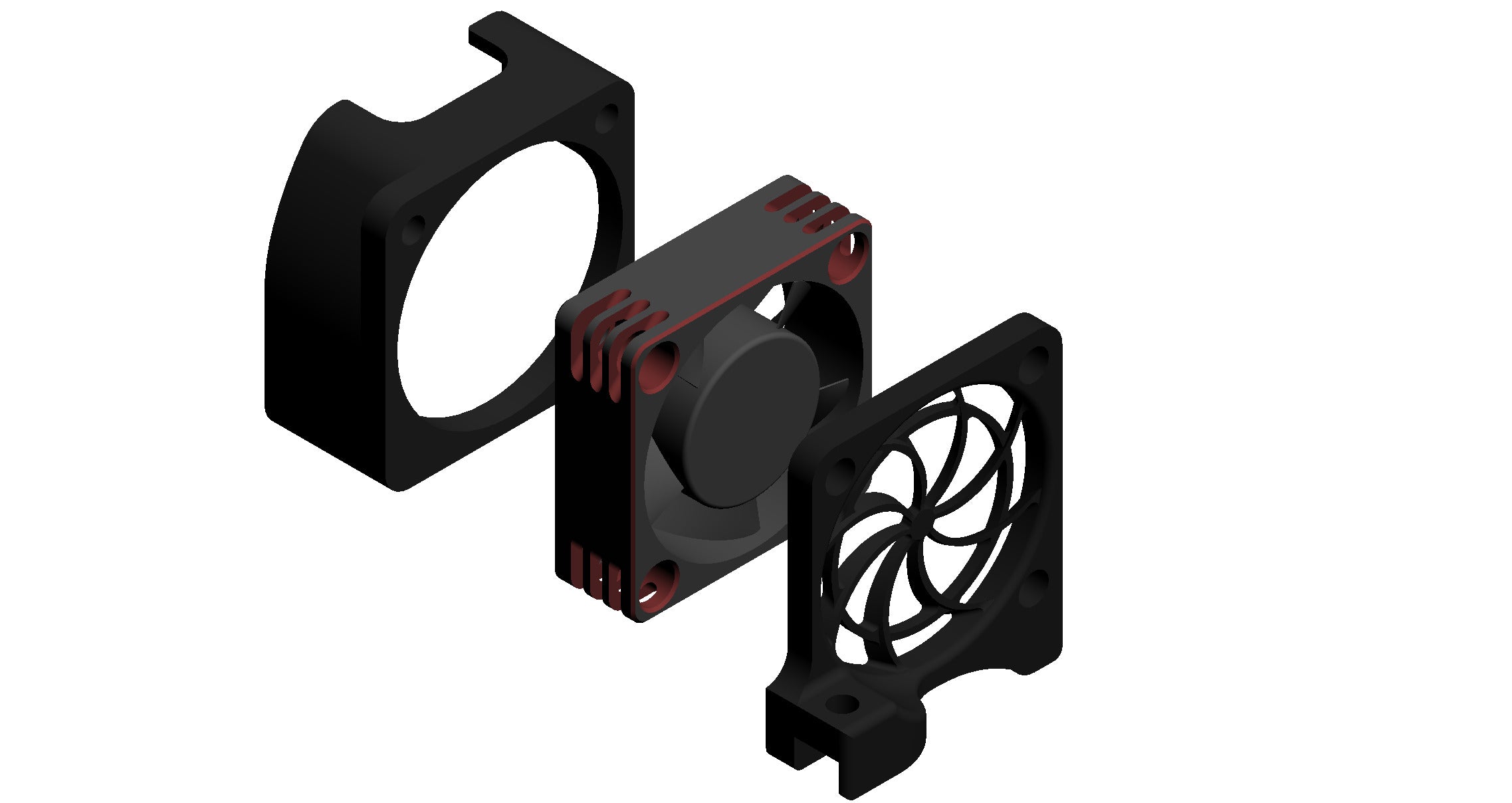 ARRMA Mojave GROM 30mm Fan Mount