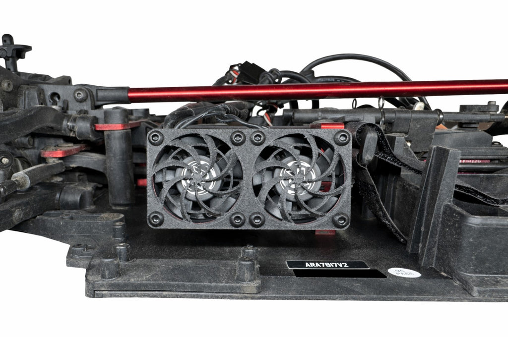 Single to Dual 35mm Fan Upgrade - ARRMA Fan Mount