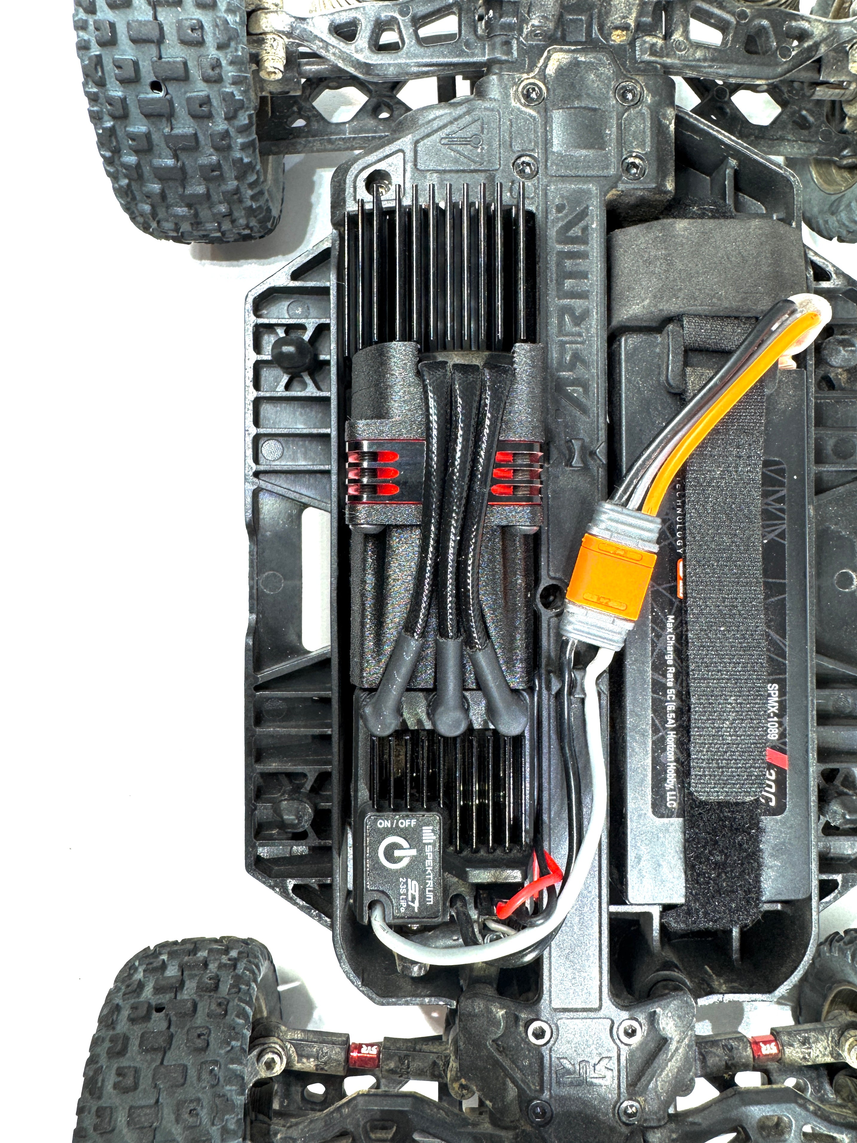 Dual Path 30mm Fan Mount (Arrma Mojave Grom Upgrade)