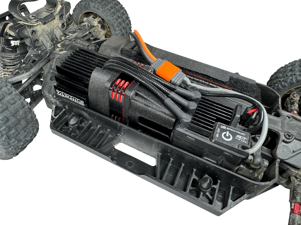 Dual Path 30mm Fan Mount (Arrma Mojave Grom Upgrade)
