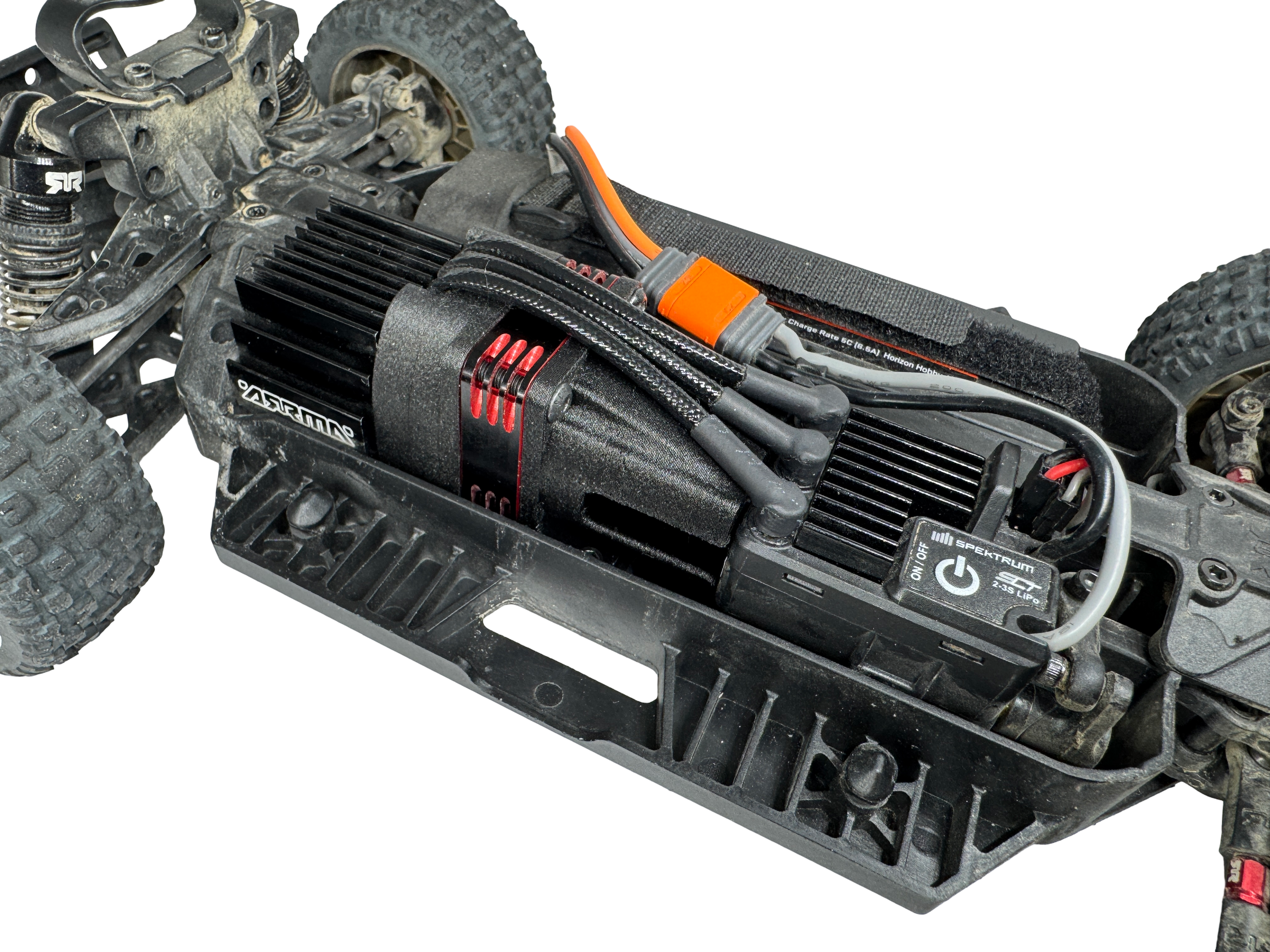 Dual Path 30mm Fan Mount (Arrma Mojave Grom Upgrade)