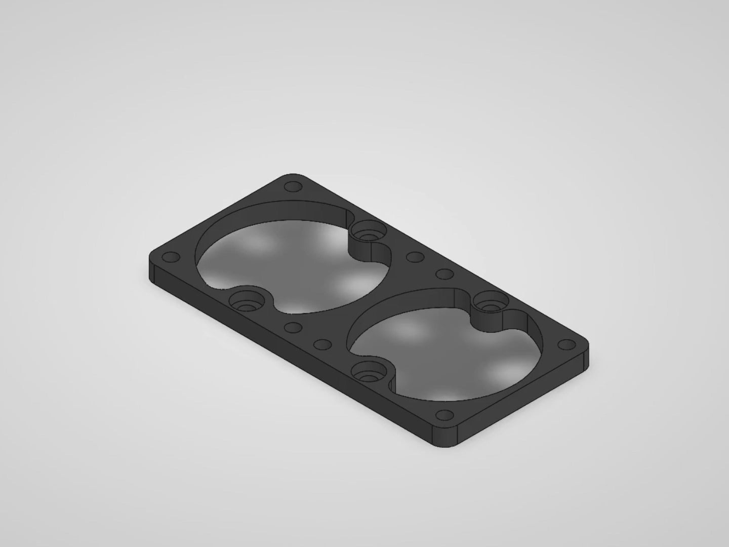 Single to Dual 30mm Fan Upgrade - ARRMA Fan Mount